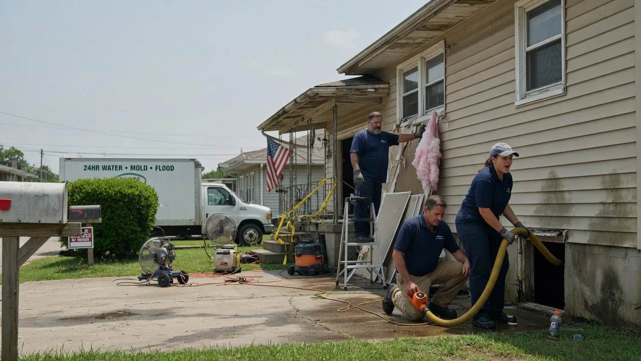 Water Damage Repair in Midwest City, OK near me